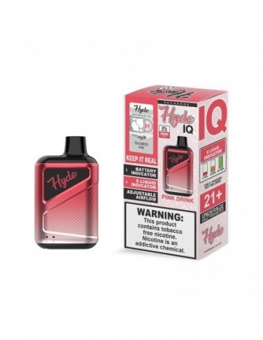 Hyde IQ 5000 Puffs Rechargable Mesh Coil Pink Drink 1pcs:0 US