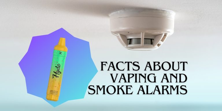 Facts About Vaping And Smoke Alarms