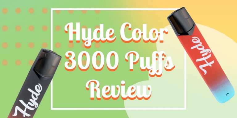 Hyde Color Recharge 3000 Puffs Review: Sleek Design And Abundant E-liquid