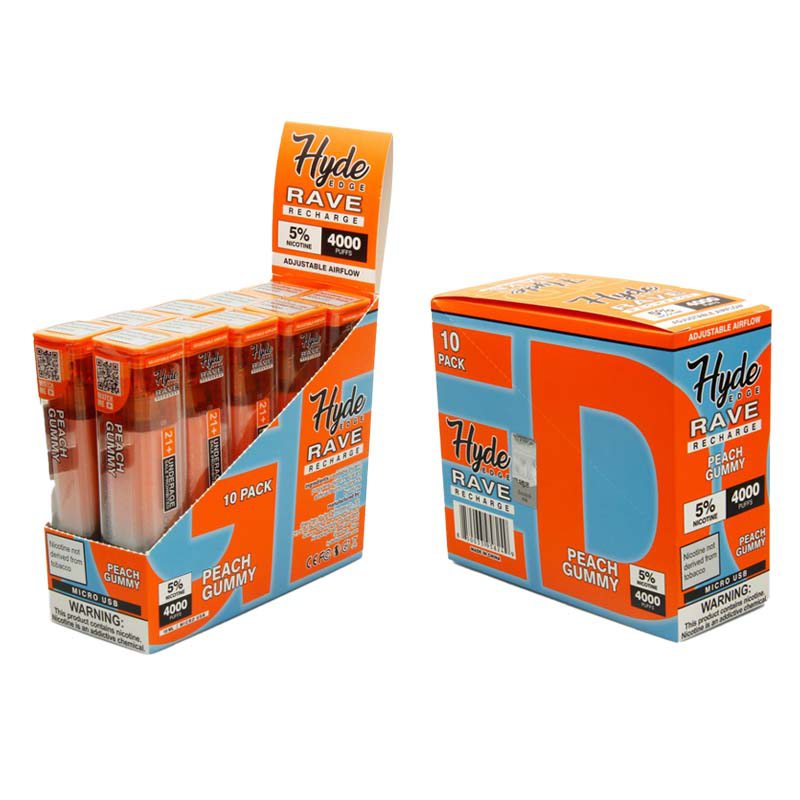 Hyde Edge RAVE 4000 Puffs Rechargeable TFN 2